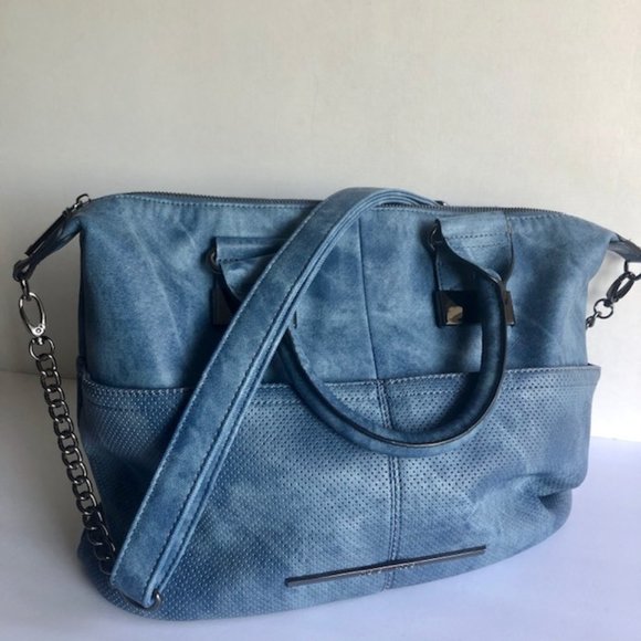 steve madden blue bag